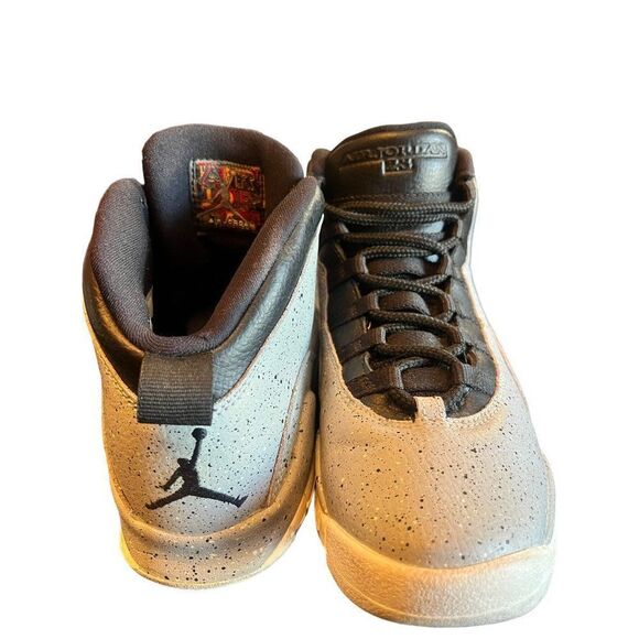Jordan 10 Retro Cement Light Smoke Grey Size 5.5Y‎ - Picture 3 of 6